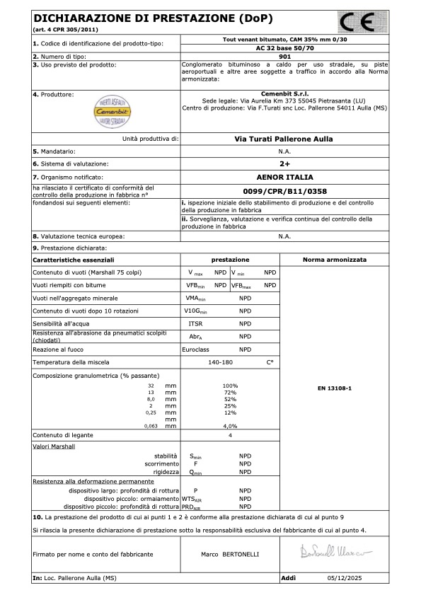 DoP 901-Tout venant 0-30